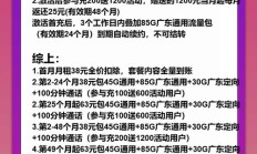 联通亮月卡套餐怎么样？含260G通用流量及申请方法介绍