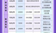 🎊 武汉移动宽带套餐价格表2023，你选对了吗？