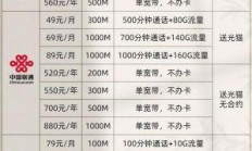 揭秘开封移动宽带套餐价格表，你值得拥有的网络新选择