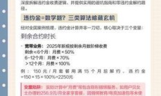 移动宽带套餐合约违约金，你真的了解它背后的陷阱吗？