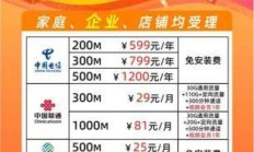 2025年宽带套餐价格对比，你的钱花得值吗？