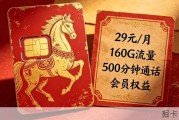 最强联通5G马年卡29元享160G全国流量与500分钟通话及长期会员权益，永久套餐可查
