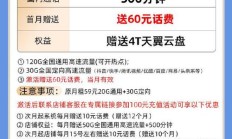 电信檀韵卡怎么样？29元享220G通用+30G定向流量套餐介绍