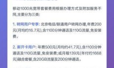 想用上千兆极速宽带，一年究竟要花多少钱？移动1000兆套餐真的划算吗？
