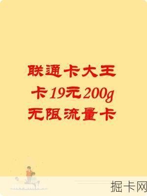 联通19元无限流量卡，你值得拥有的网络新宠！