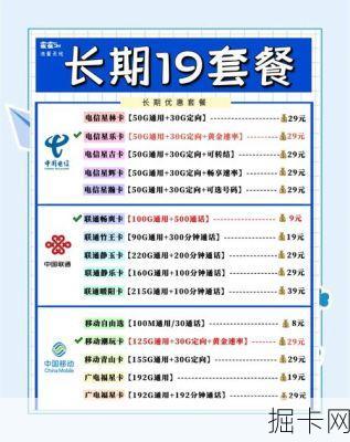 移动花卡19元套餐，你值得拥有的流量宝藏！