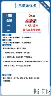 电信5元卡，性价比之选，你值得拥有吗？
