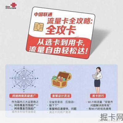 联通大流量卡，如何选择与使用？