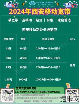 🎊西安移动宽带套餐价格表2023，你选对了吗？