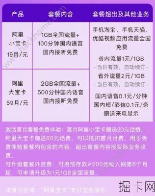 阿里宝卡月费揭秘，你每月的流量费用真的合理吗？
