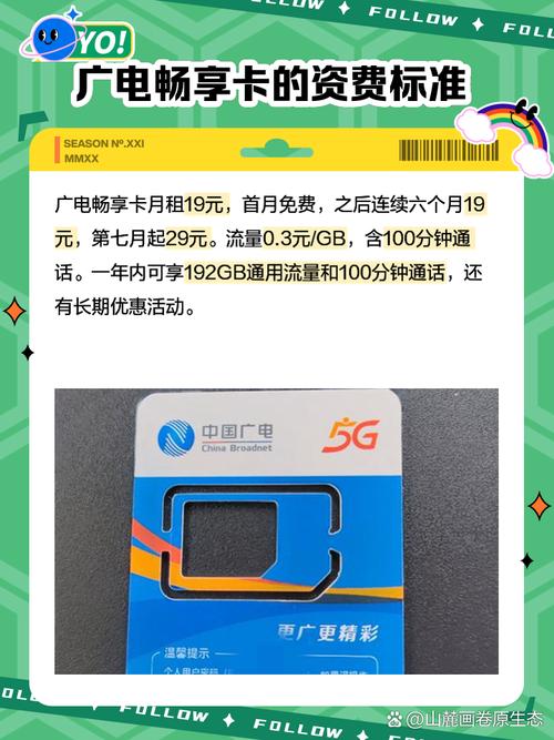 广电华阁卡套餐介绍：38元享260G流量+300分钟通话，附详情