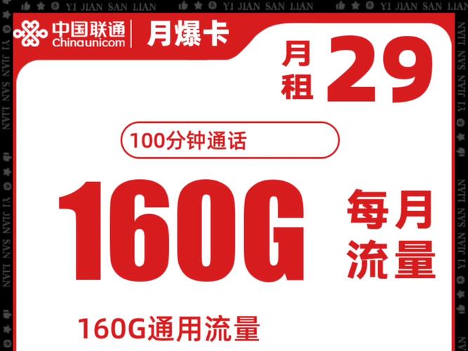 联通暴龙卡29元160G流量，这波羊毛你薅了吗？