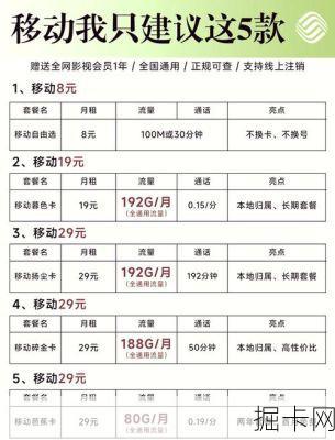 移动本地卡江苏29元套餐真的香吗？实测告诉你答案！