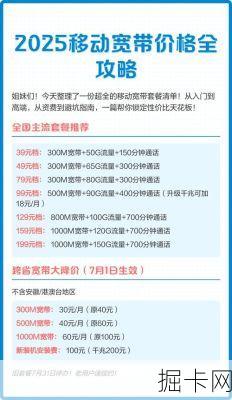 移动宽带异地使用,2025最新跨省宽带办理攻略与资费详解