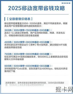 移动宽带真的送流量吗？2025年最新赠送规则与办理全攻略！
