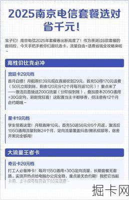 2025年电信套餐价格表出炉？电信大流量套餐怎么选最划算？