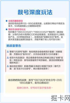 电信流量卡如何免费自选靓号，选号过程中有哪些必看的避坑技巧？
