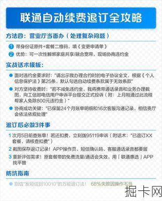 联通套餐退订失败怎么办？联通APP退订套餐详细步骤是怎样的？