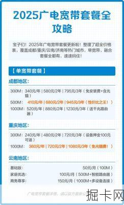 广电宽带短期套餐怎么办理?2025年短期宽带价格、合约期全揭秘,灵活省钱必看!